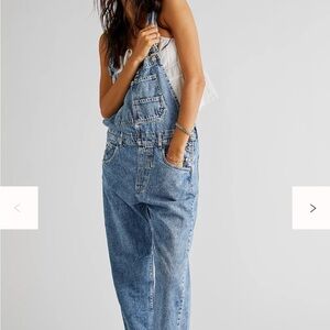We the Free Ziggy Denim Overalls (powder blue)